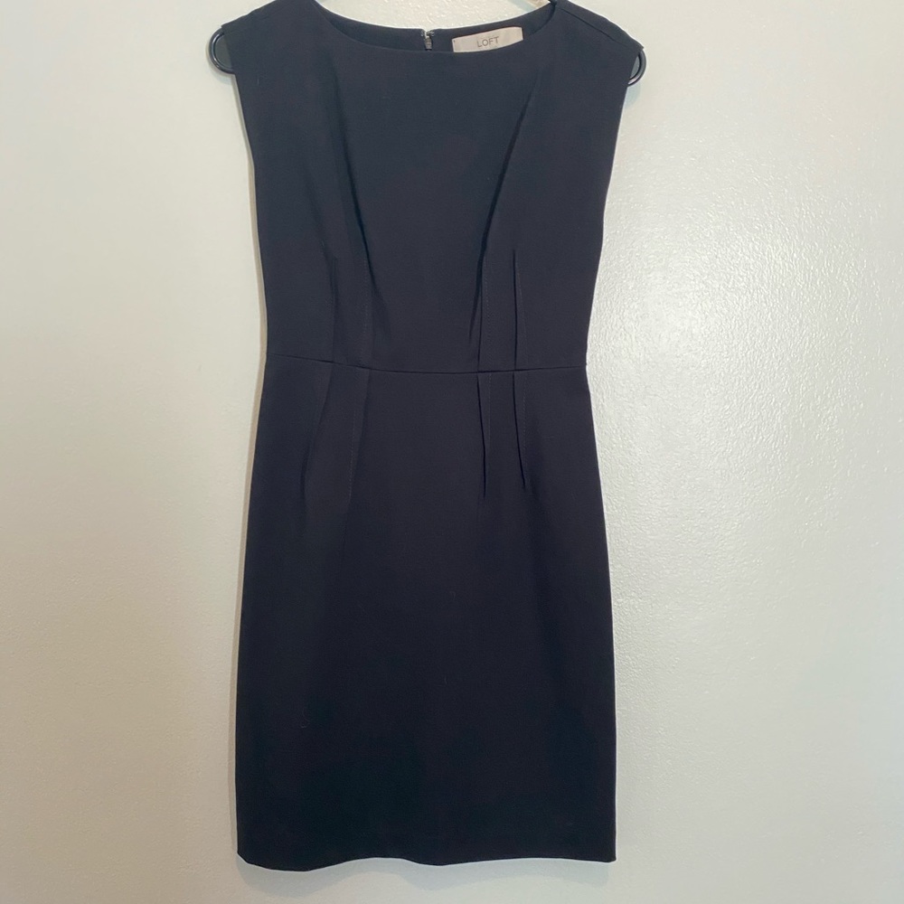 Ann Taylor LOFT Black Dress
